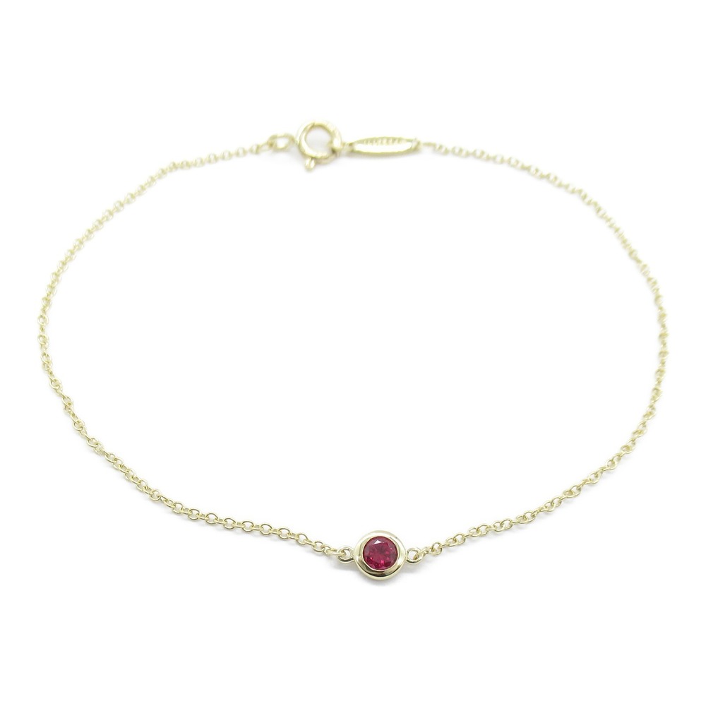 Tiffany Visor Yard Ruby Bracelet Yellow Gold Ruby - image 1